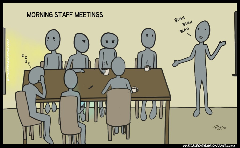 Morning Staff Meetings