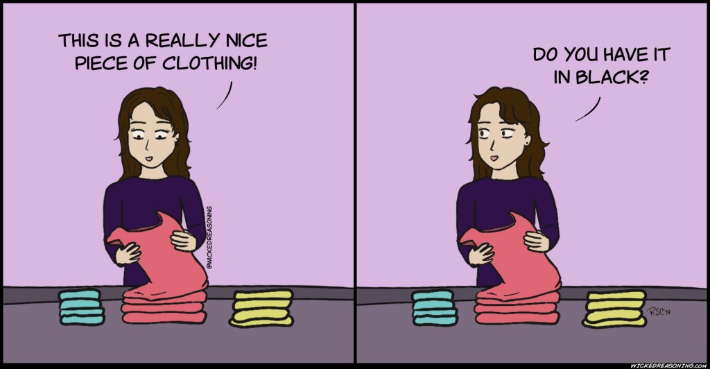 Black is my&nbsp;aesthetic