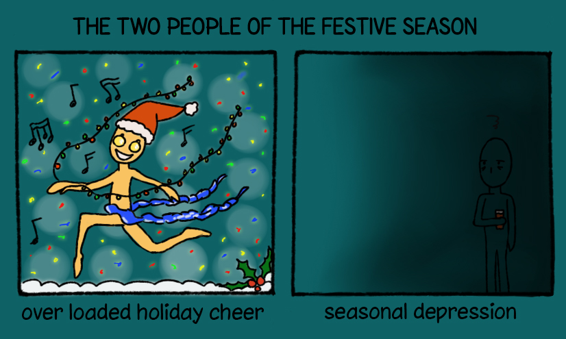 The two people of the Festive&nbsp;Season