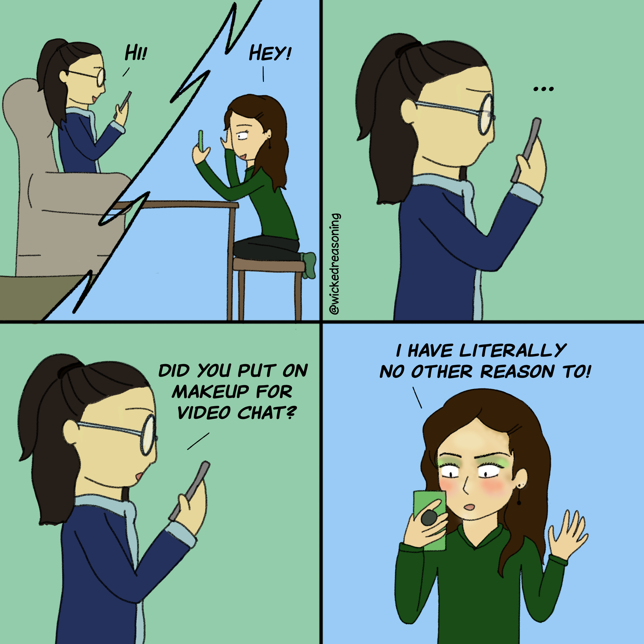 corona 05 pretty for video chat