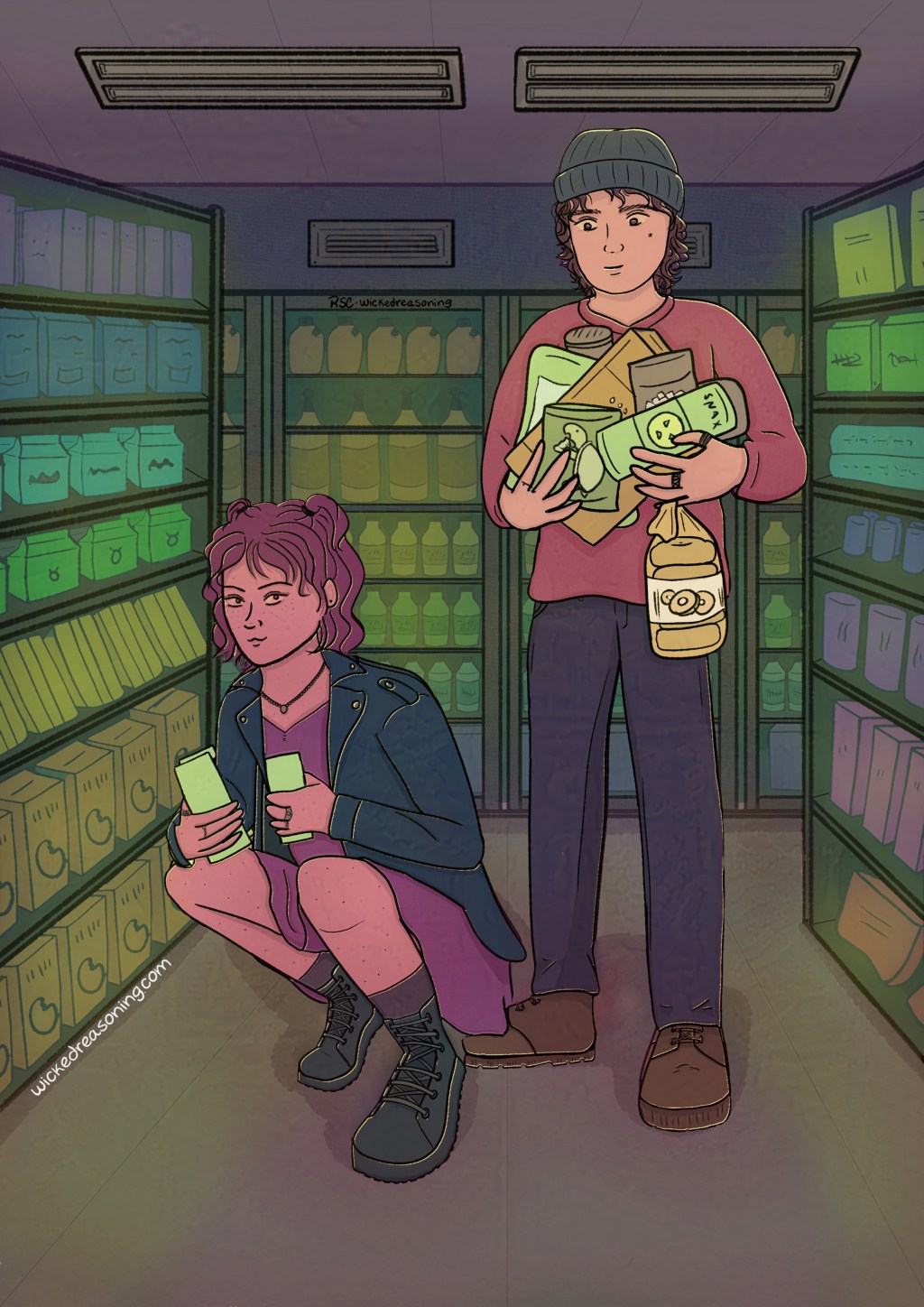 Midnight Snack (illustration)