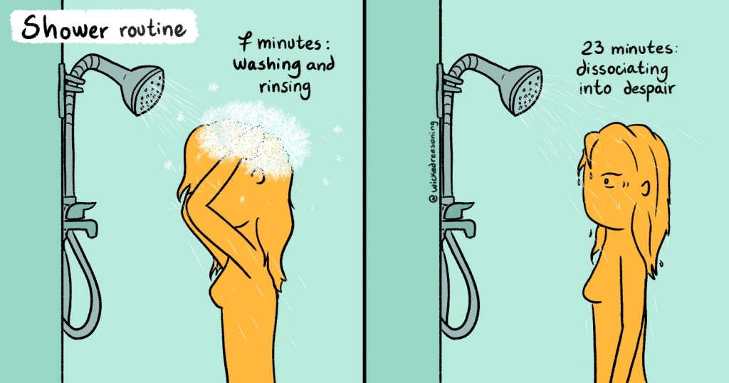 Shower routine