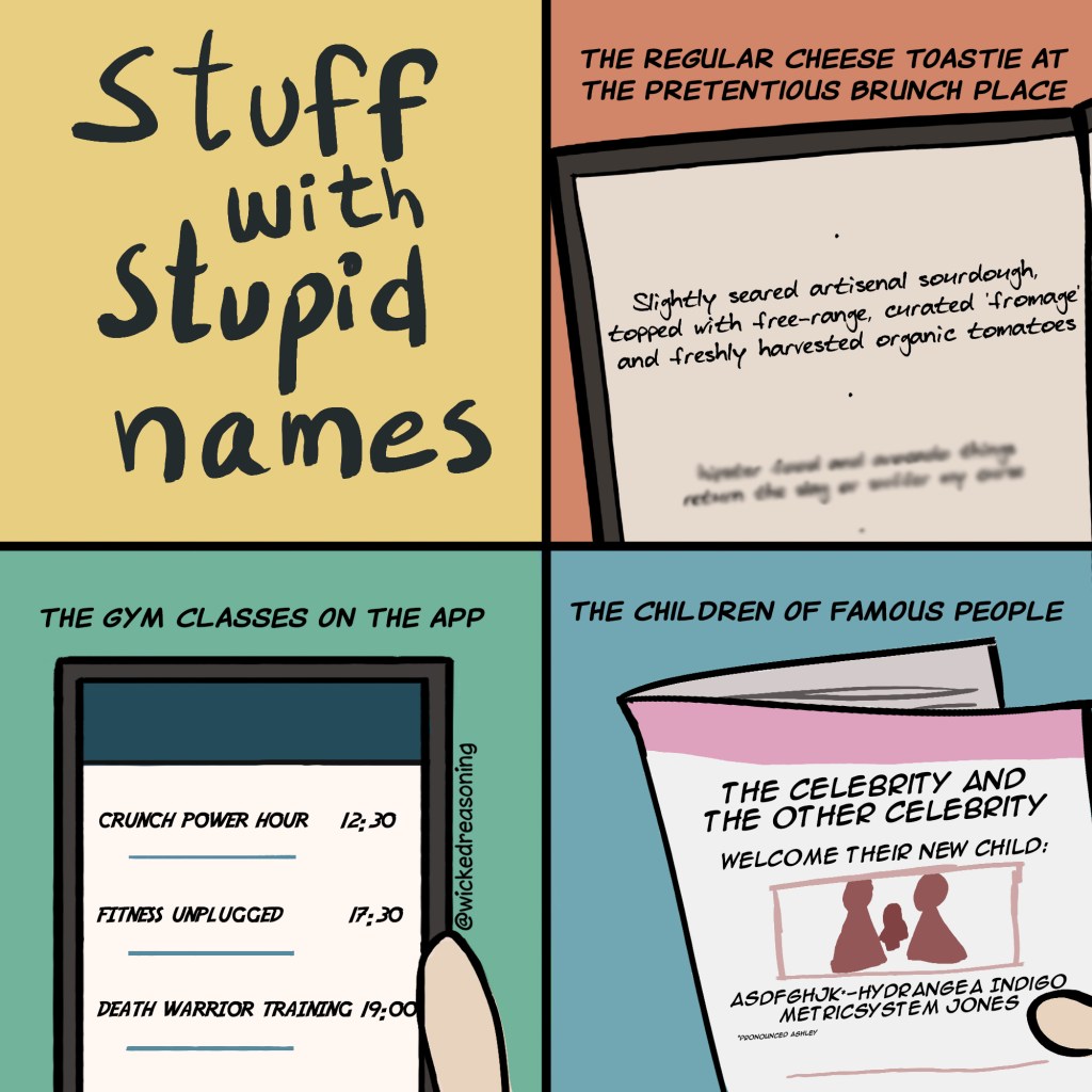 Stuff with stupid&nbsp;names