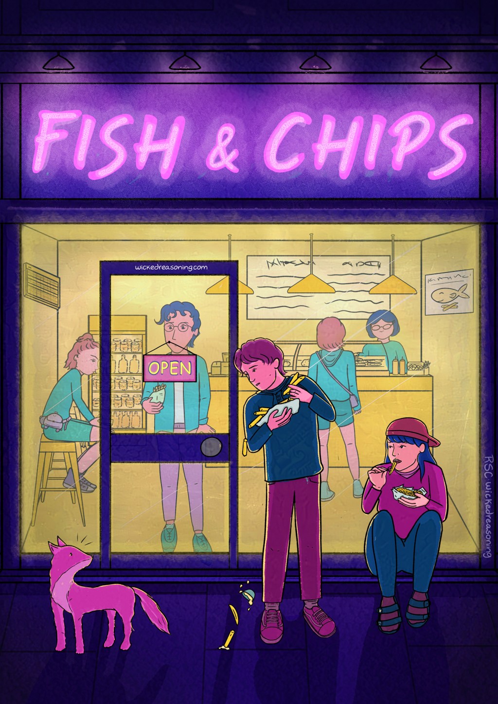 Chip Shop (illustration)